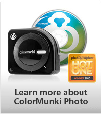 Learn more about ColorMunki Photo
