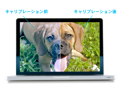 キャリブレーション前 vs. キャリブレーション後