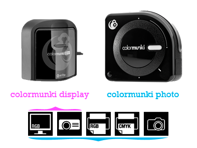ColorMunki Display und ColorMunki Photo