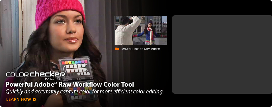 ColorChecker Passport with Joe Brady