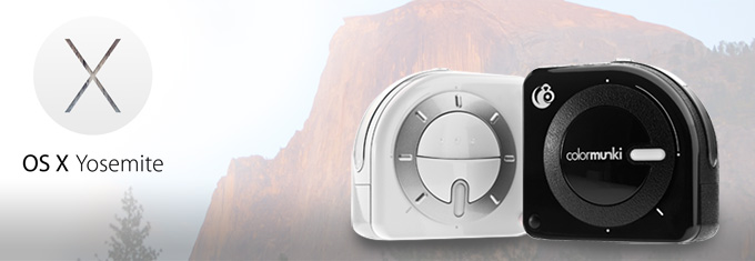 ColorMunki and OS X Yosemite